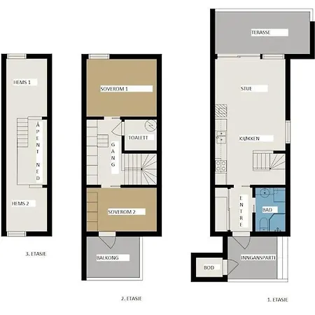 Bo Ved Havet, Utsikt! Apartment *